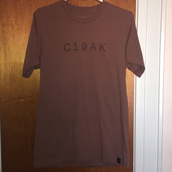 Brown Tee by Cloak (M) - Picture 1 of 3
